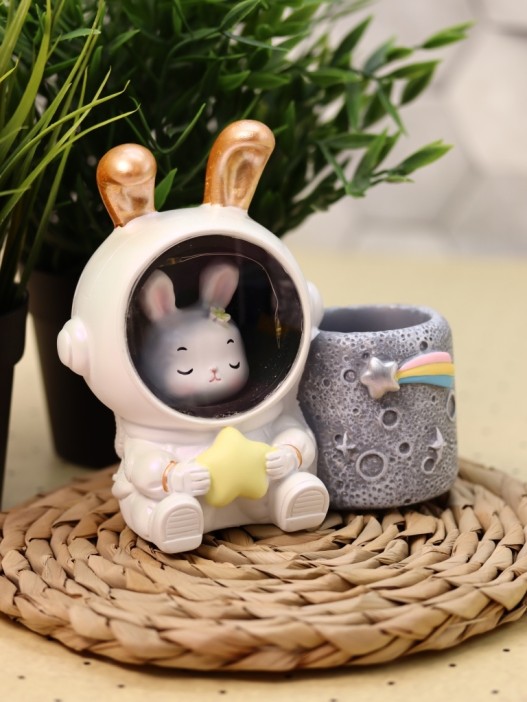 Ночник - подставка для канцелярских принадлежностей «Wendy Rabbit», yellow star 