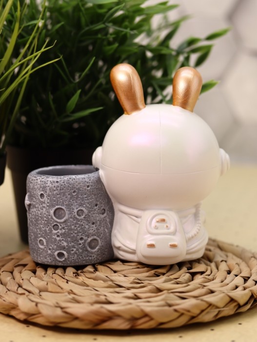 Ночник - подставка для канцелярских принадлежностей «Wendy Rabbit», yellow star 