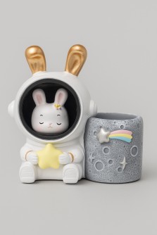 Ночник - подставка для канцелярских принадлежностей «Wendy Rabbit», yellow star