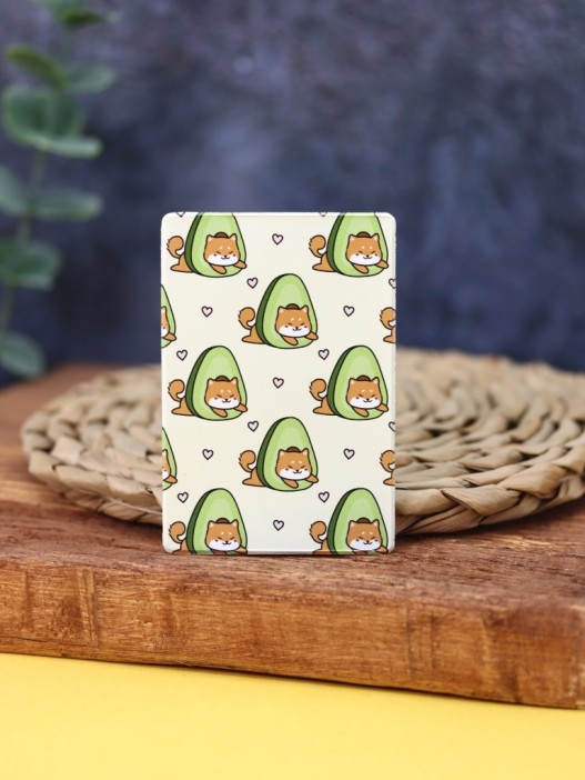 Держатель для карт Аниме «Many shiba inu avocado» (6,5 х 9,5 см) 