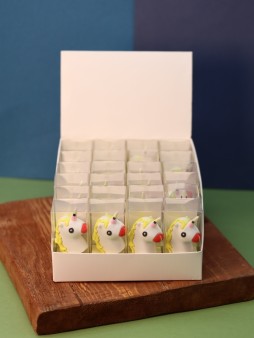 Точилка для карандашей "Magic unicorn", red, шоу-бокс 24 шт.