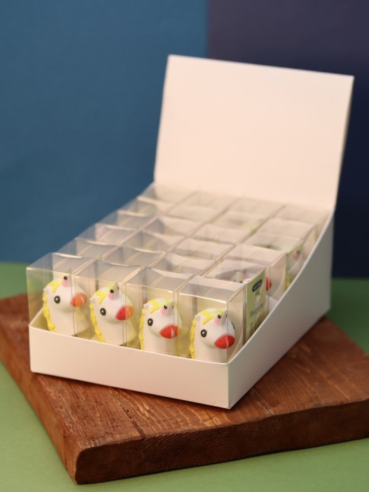 Точилка для карандашей &quot;Magic unicorn&quot;, red, шоу-бокс 24 шт. 