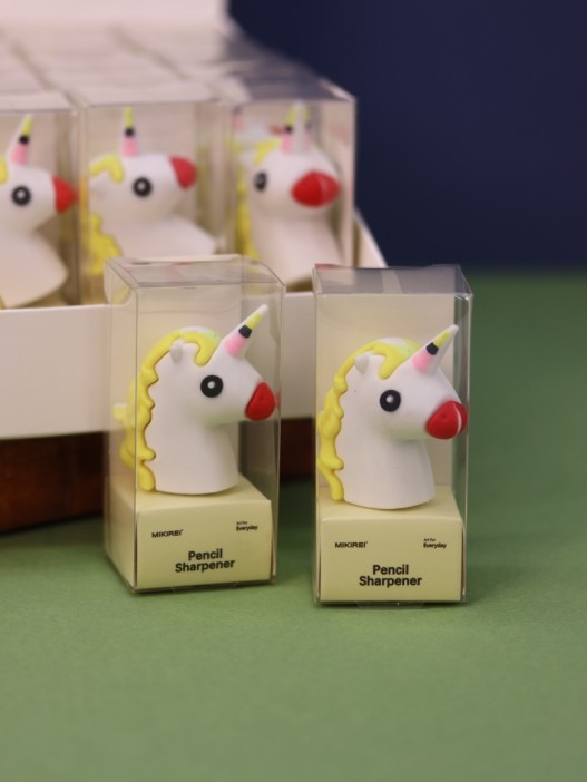 Точилка для карандашей &quot;Magic unicorn&quot;, red, шоу-бокс 24 шт. 