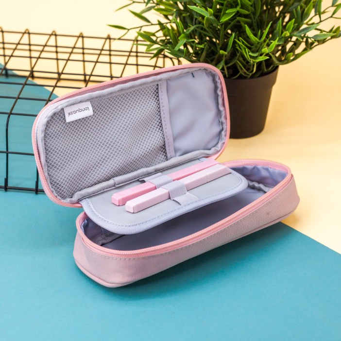 Пенал "Cute head hare", pink 