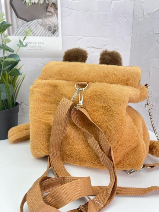 Плюшевый рюкзак &quot;Capybara&quot;, 26*25 см 