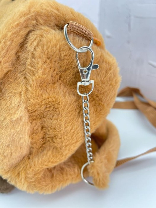 Плюшевый рюкзак &quot;Capybara&quot;, 26*25 см 