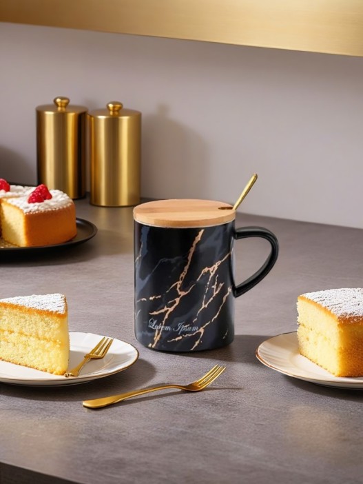 Кружка «Loren ipsum», black (430 ml) 