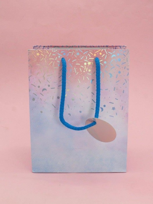 Пакет подарочный «Magic», blue (18*23*10) 