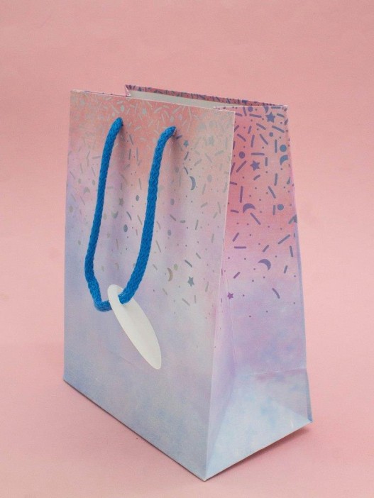 Пакет подарочный «Magic», blue (18*23*10) 