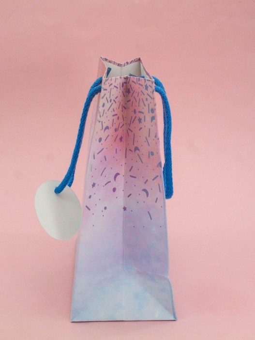 Пакет подарочный «Magic», blue (18*23*10) 