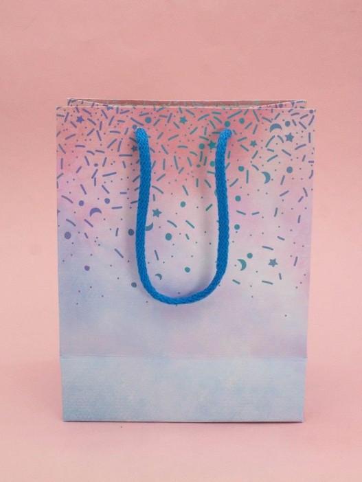 Пакет подарочный «Magic», blue (18*23*10) 