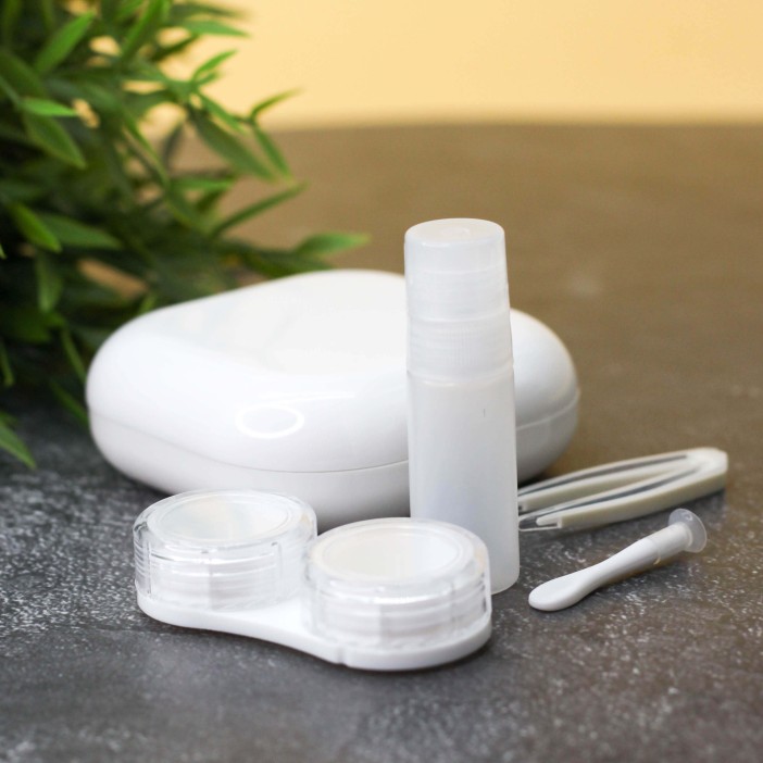 Контейнер для линз «Smooth», white 