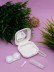 Контейнер для линз «Smooth», white 