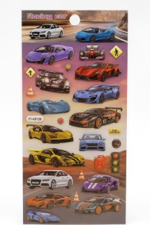 Наклейки "Machine race"