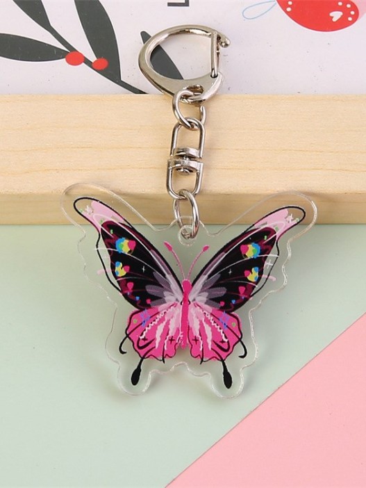 Брелок акриловый iLikeGift &quot;Dark Butterfly&quot; 