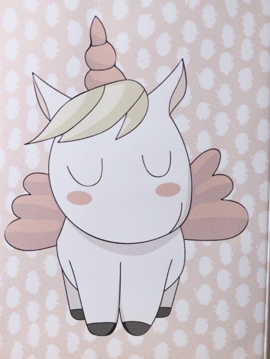 ОБЛОЖКА ДЛЯ ПАСПОРТА Unicorn Cute Pink, плотность 600 мкм 