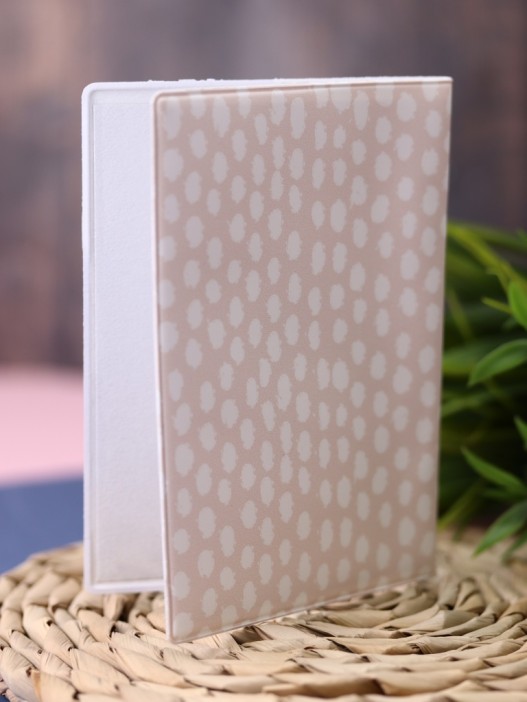 ОБЛОЖКА ДЛЯ ПАСПОРТА Unicorn Cute Pink, плотность 600 мкм 