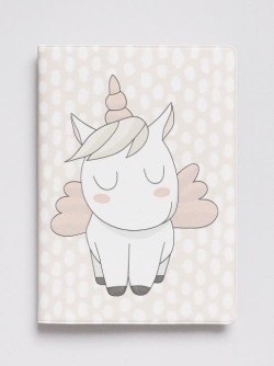 ОБЛОЖКА ДЛЯ ПАСПОРТА Unicorn Cute Pink, плотность 600 мкм