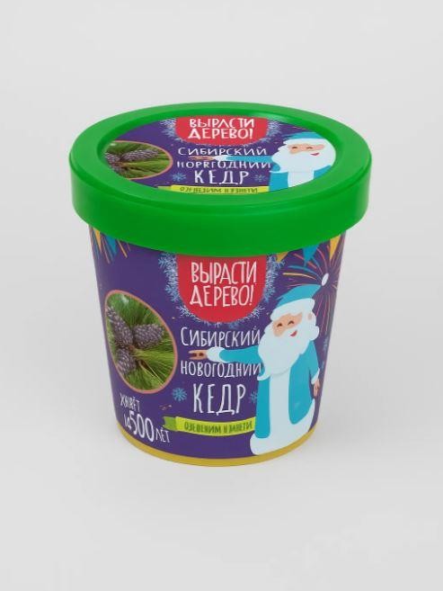 Набор д/выращивания растений &quot;Вырасти, Дерево!&quot;, &quot;Сибирский новогодний кедр&quot; 