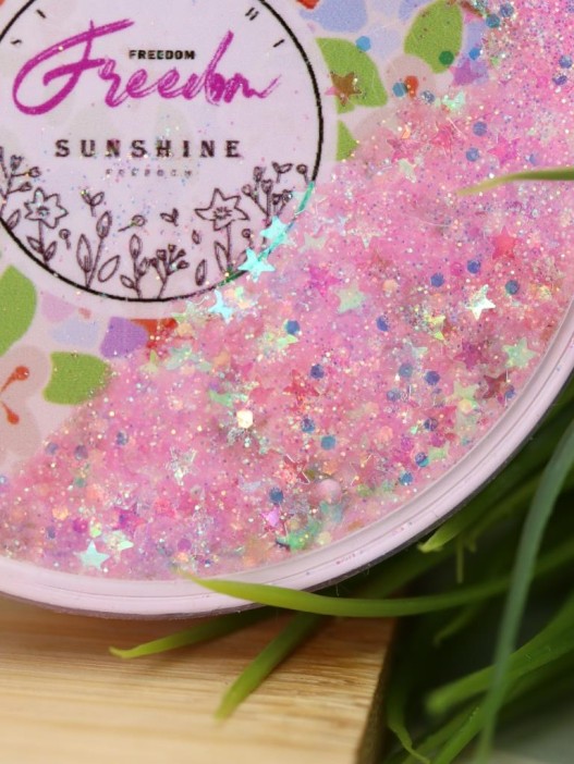 Зеркало-шейкер раскладное с брелоком &quot;Fresh&quot;, белое (7*7 см) 