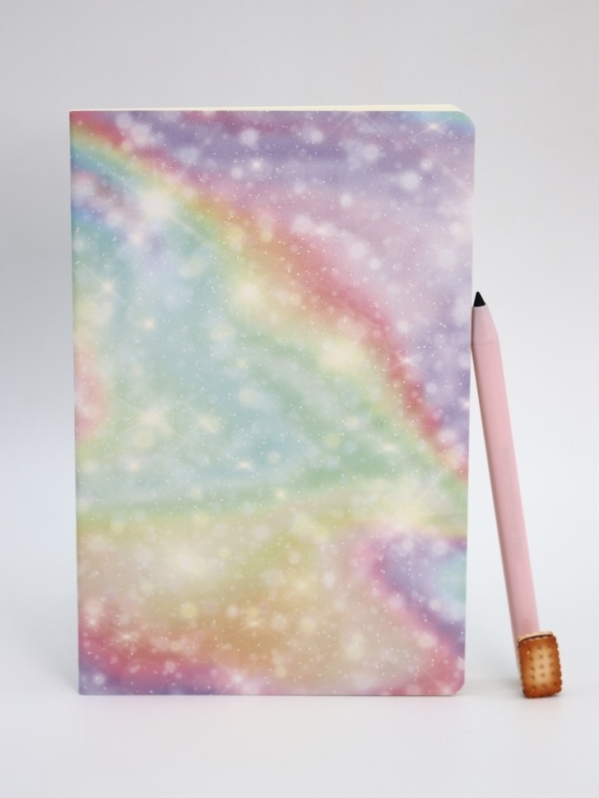 Блокнот (А5) "Rainbow pattern", white (14.5*21)