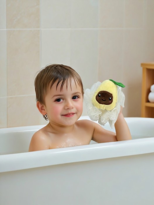 Мочалка - игрушка для душа &quot;Avocado&quot; 