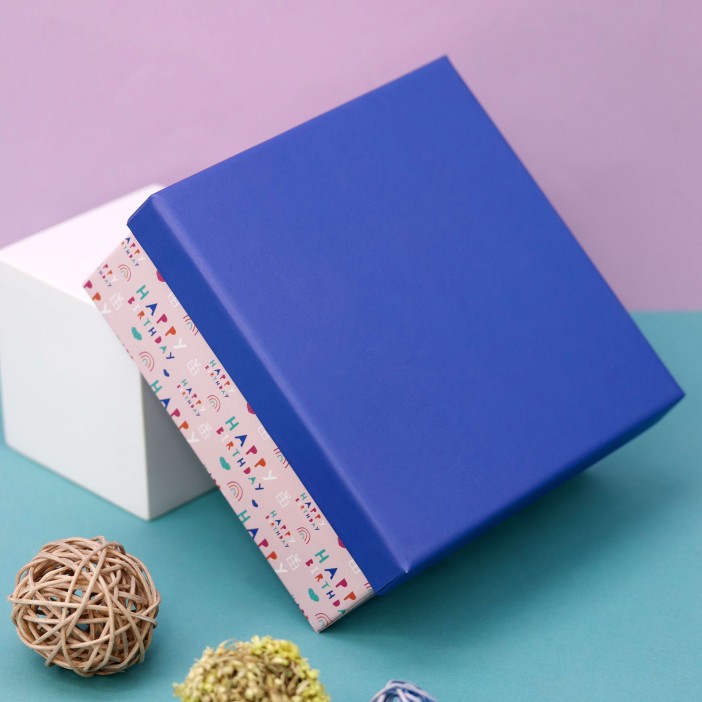 Набор подарочных коробок 3 в 1 «Happy birthday», 15*15*6.5-17*17*8-19*19*9.5 