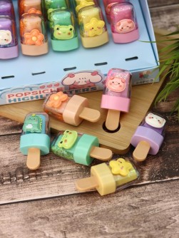 Маркер текстовыделитель "Animals face", mix