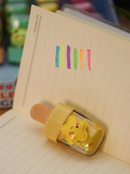 Маркер текстовыделитель &quot;Animals face&quot;, mix 