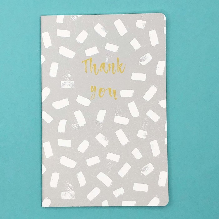 Тетрадь "Thank you", white 