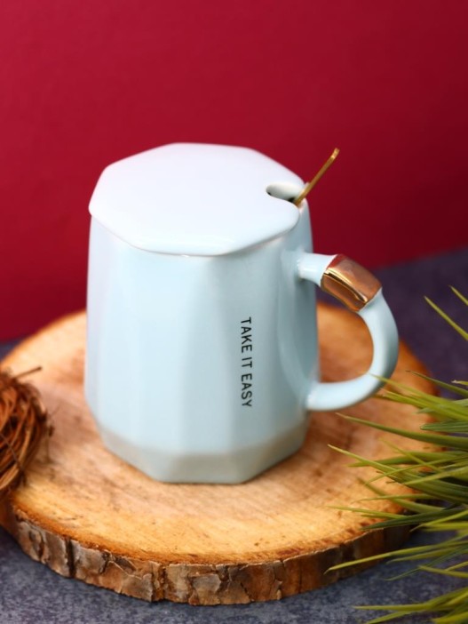 Кружка «Take it easy», blue (400 ml) 