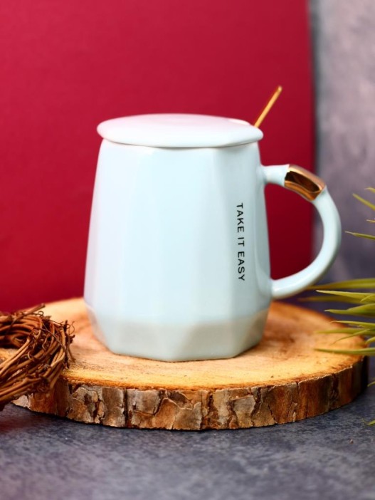 Кружка «Take it easy», blue (400 ml) 