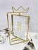 Фоторамка «Crown», gold, металл (10*15 см) 