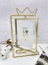 Фоторамка «Crown», gold, металл (10*15 см)
