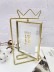 Фоторамка «Crown», gold, металл (10*15 см)