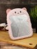 Зеркало настольное GIRLY &quot;Surprised cat&quot;, pink 
