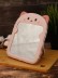 Зеркало настольное GIRLY "Удивленный кот", розовое