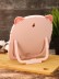 Зеркало настольное GIRLY "Удивленный кот", розовое