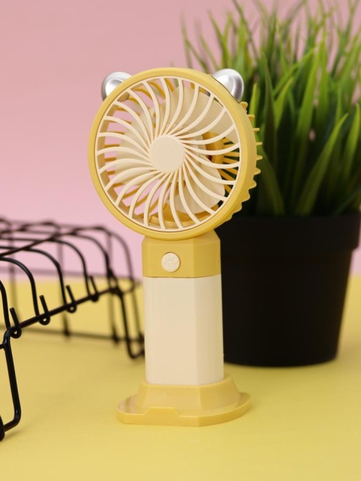 Портативный ручной вентилятор iLikeGift «Desktop wind», yellow 