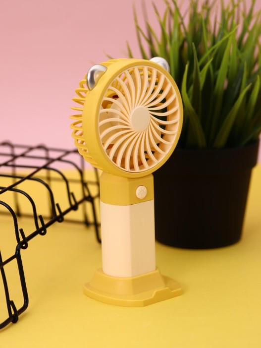 Портативный ручной вентилятор iLikeGift «Desktop wind», yellow 