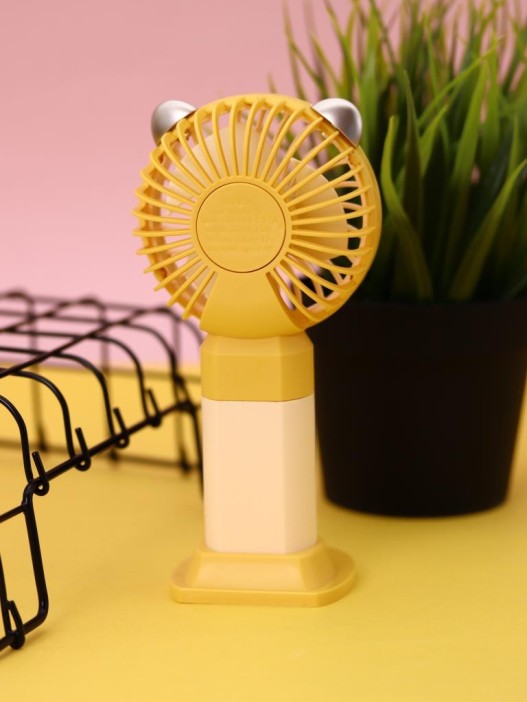 Портативный ручной вентилятор iLikeGift «Desktop wind», yellow 