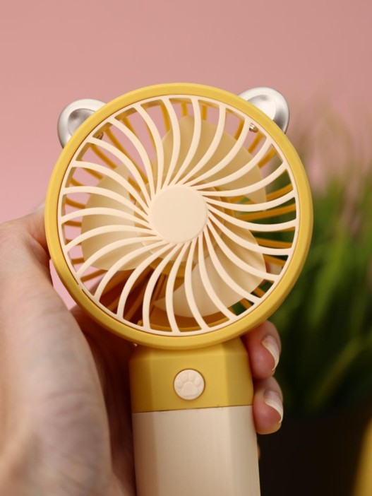 Портативный ручной вентилятор iLikeGift «Desktop wind», yellow 