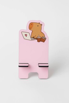 Подставка под телефон/планшет «Capybara works»