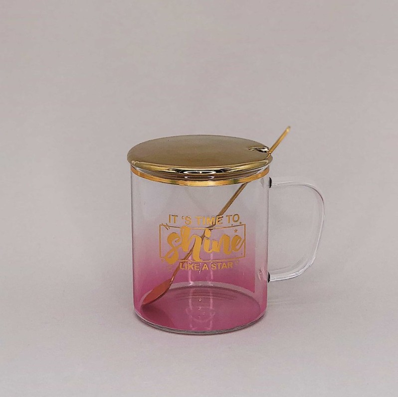 Кружка "Shine" pink (475ml) 