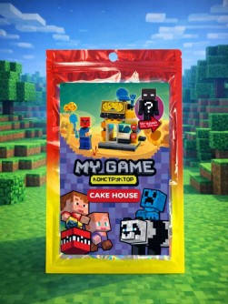 Набор для конструирования "My Game. Cake house", 101 деталей