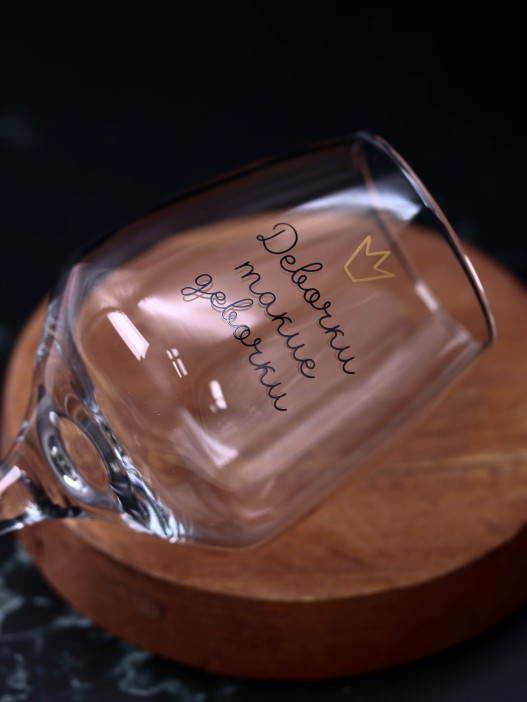 Бокал для вина Oh vine! &quot;Девочки такие девочки&quot;, 400мл 