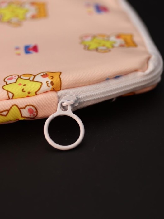 Косметичка &quot;Lovely day&quot;, orange (12.5*12.5 см) 