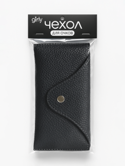 Чехол для очков GIRLY "Urban Click", black
