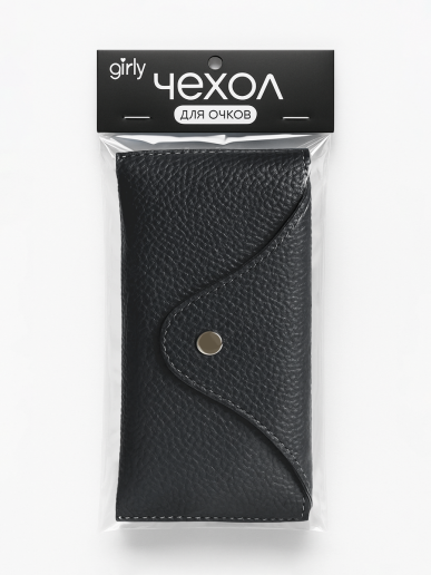 Чехол для очков GIRLY "Urban Click", black