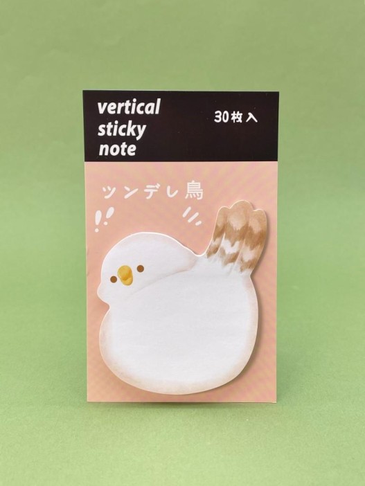 Блок стикер для записей "Birdie", orange 